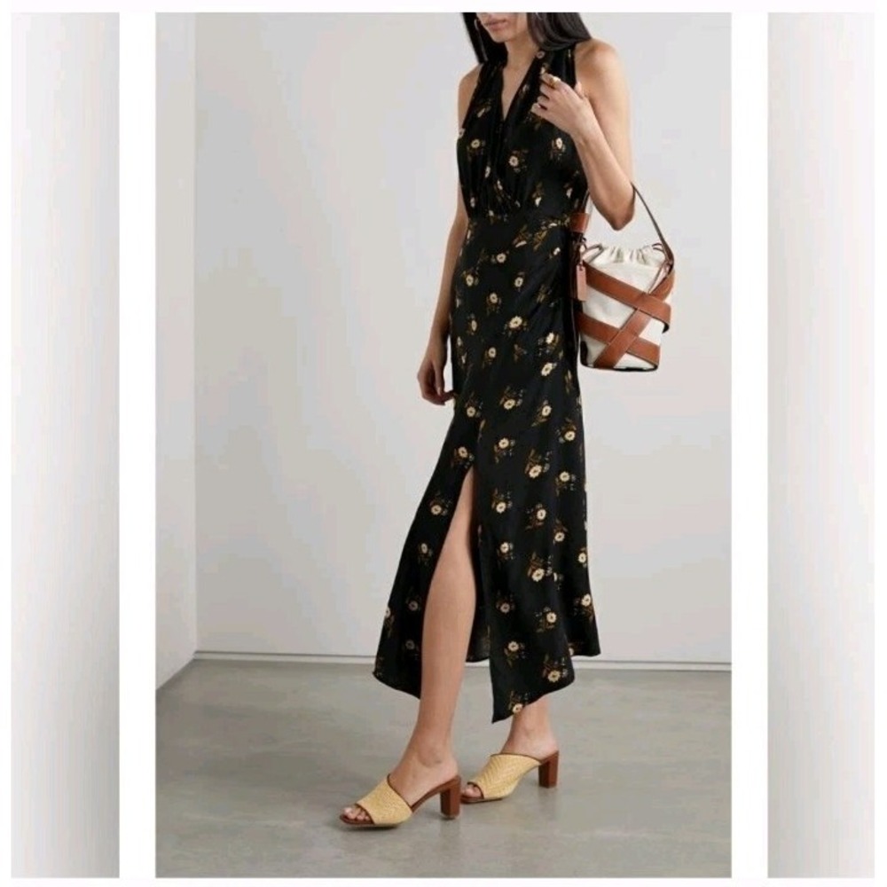 Veronica Beard Women's Wixson Silk- Blend Floral Midi Dress - Picture 4 of 11